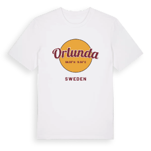 Orlunda cirkel t-shirt – ekologisk bomull t-shirt från Pinshirt
