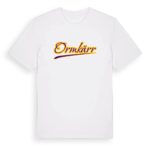 Ormkärr baseball t-shirt – ekologisk bomull t-shirt från Pinshirt