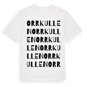 Orrkullen ordlek t-shirt – ekologisk bomull t-shirt från Pinshirt