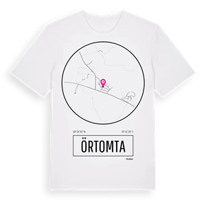 Örtomta t-shirt – ekologisk bomull t-shirt från Pinshirt