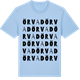 Blue Soul t-shirt med Örvad ordlek t-shirt