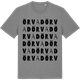 Mid Heather Gray t-shirt med Örvad ordlek t-shirt