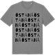 Mid Heather Gray t-shirt med Östanå ordlek t-shirt