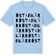 Blue Soul t-shirt med Östankärr ordlek t-shirt