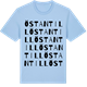Blue Soul t-shirt med Östantill ordlek t-shirt