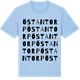 Blue Soul t-shirt med Östantorp ordlek t-shirt