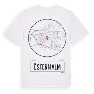 Östermalm t-shirt – ekologisk bomull t-shirt från Pinshirt