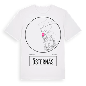 Östernäs t-shirt – ekologisk bomull t-shirt från Pinshirt