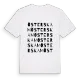 Österskam ordlek t-shirt