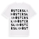 Österskam ordlek t-shirt