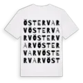 Östervarv ordlek t-shirt