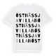 Östnässjavillan ordlek t-shirt