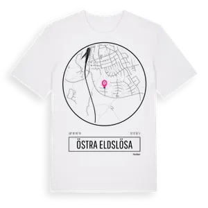 Östra Eldslösa t-shirt – ekologisk bomull t-shirt från Pinshirt