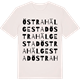 Vintage White t-shirt med Östra Hälgestad ordlek t-shirt