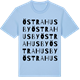 Blue Soul t-shirt med Östra Husby ordlek t-shirt