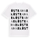 Östra Mark ordlek t-shirt