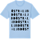 Blue Soul t-shirt med Östralund ordlek t-shirt
