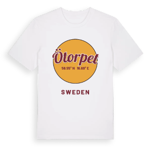 Ötorpet cirkel t-shirt – ekologisk bomull t-shirt från Pinshirt