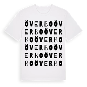 Överbo ordlek t-shirt – ekologisk bomull t-shirt från PinShirt