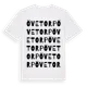 White t-shirt med Övetorp ordlek t-shirt