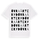 Övra Årteryd ordlek t-shirt