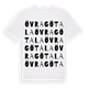 Övra Götala ordlek t-shirt