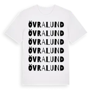 Övralund ordlek t-shirt – ekologisk bomull t-shirt från Pinshirt