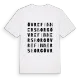 Övre Finnersborg ordlek t-shirt