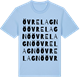 Blue Soul t-shirt med Övre Lagnö ordlek t-shirt