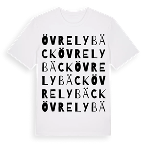 Övre Lybäck ordlek t-shirt – ekologisk bomull t-shirt från Pinshirt