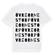 Övre Ormestorp ordlek t-shirt