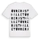 Övre Rusthållet ordlek t-shirt