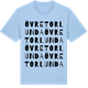 Blue Soul t-shirt med Övre Torlunda ordlek t-shirt