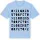 Blue Soul t-shirt med Oxelgrenstorpet ordlek t-shirt