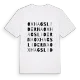 Oxhagsliderna ordlek t-shirt