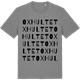 Mid Heather Gray t-shirt med Oxhultet ordlek t-shirt