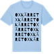 Blue Soul t-shirt med Oxkärret ordlek t-shirt