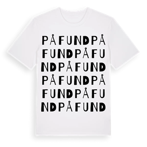 Påfund ordlek t-shirt – ekologisk bomull t-shirt från Pinshirt