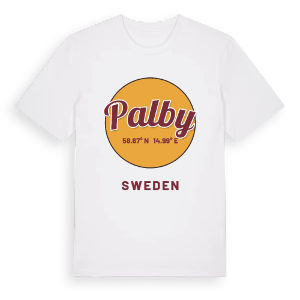 Palby cirkel t-shirt – ekologisk bomull t-shirt från Pinshirt