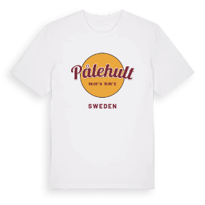Pålehult cirkel t-shirt – ekologisk bomull t-shirt från PinShirt