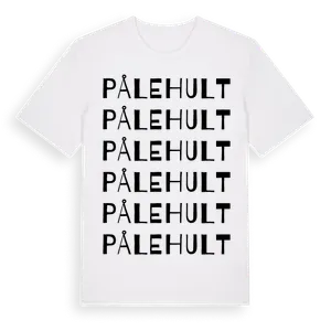 Pålehult ordlek t-shirt – ekologisk bomull t-shirt från Pinshirt