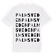 Palmsveden ordlek t-shirt