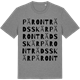 Mid Heather Gray t-shirt med Päronträdsskär ordlek t-shirt