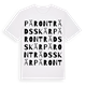 Päronträdsskär ordlek t-shirt
