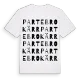 Partebrokärr ordlek t-shirt