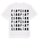 Partebrokärr ordlek t-shirt