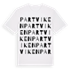 Partviken ordlek t-shirt