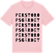 Pink Cotton t-shirt med Perstoropsgärdet ordlek t-shirt