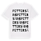 Petters äng ordlek t-shirt