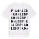 Pikdalen ordlek t-shirt